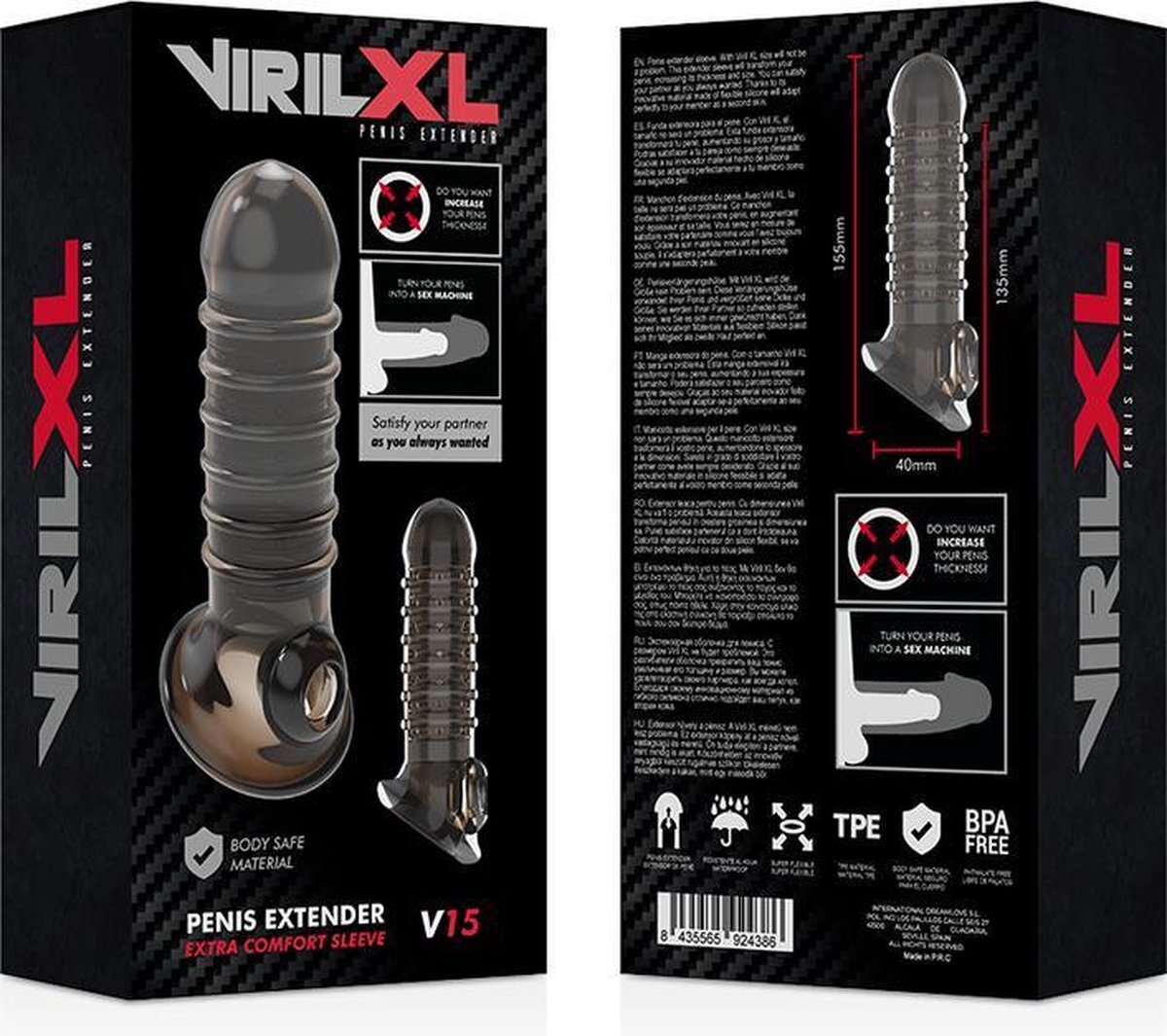 VIRILXL VIRILXL Extension en penishoes 50 g