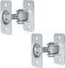 KOTARBAU® 2 pièces Charnière de portail, Acier galvanisé, M12, 50-70 mm, Argent