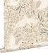 ESTAHome behang zwanen beige, wit en vergrijsd groen - 53 cm x 10.05 m