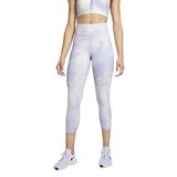 Nike Dames One Icon Clash Lange Leggings Wit Blauw