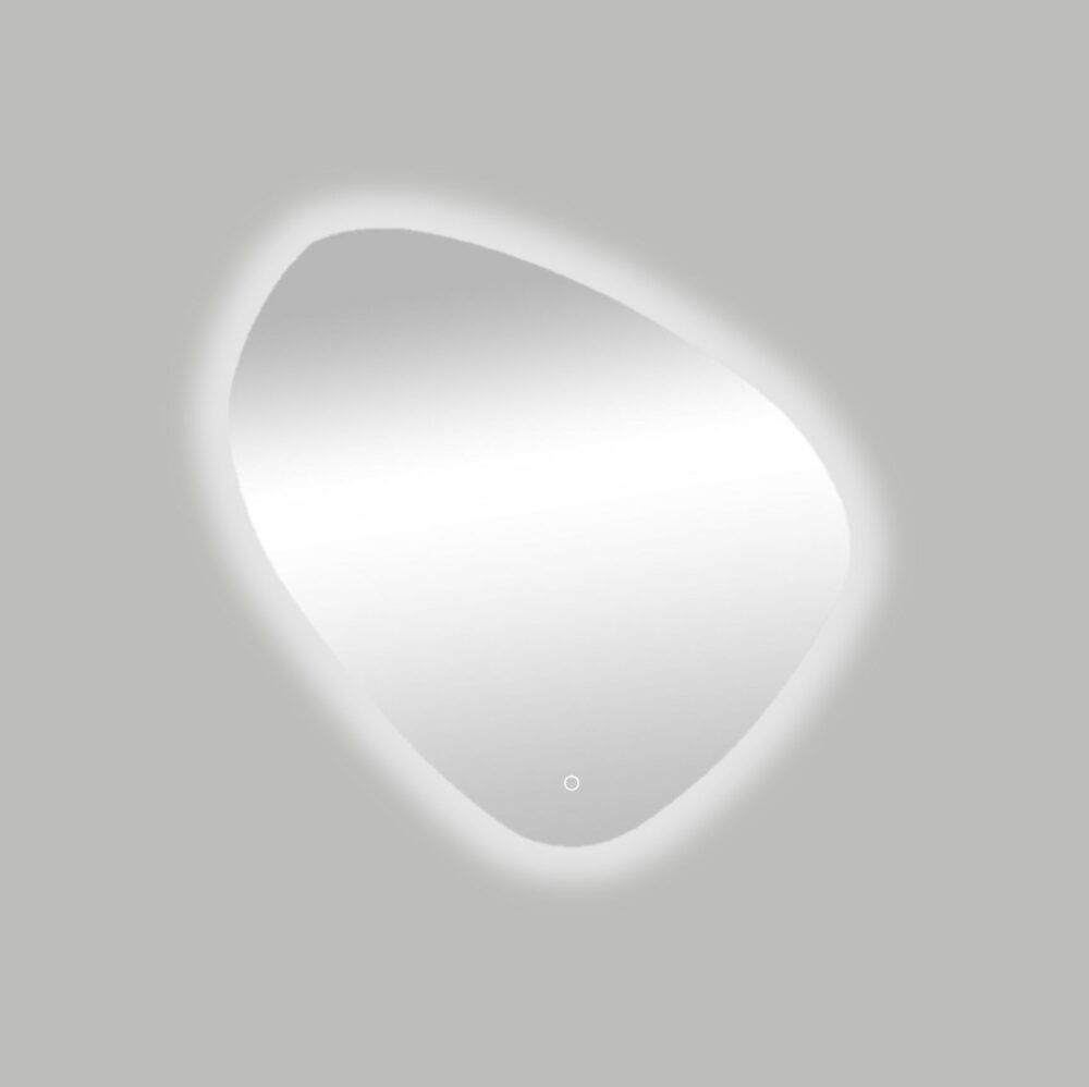 Best Design Ballon spiegel met verlichting 100x100 cm - Zilver