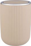 Agropoli Poubelle à rabat S beige 2 litres