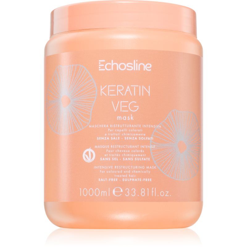 Echosline Intensive Restorative Mask for Colored and Chemically Treated Hair 1000ml