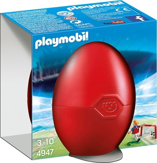 Playmobil Voetballer met goal - 4947