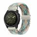 By Qubix Qubix - Geschikt voor Garmin bandje - 20mm Quickfit - Braided nylon band met parachute sluiting - Multicolor Pastel - Geschikt voor Garmin Fenix 9 / 9 pro - 43mm