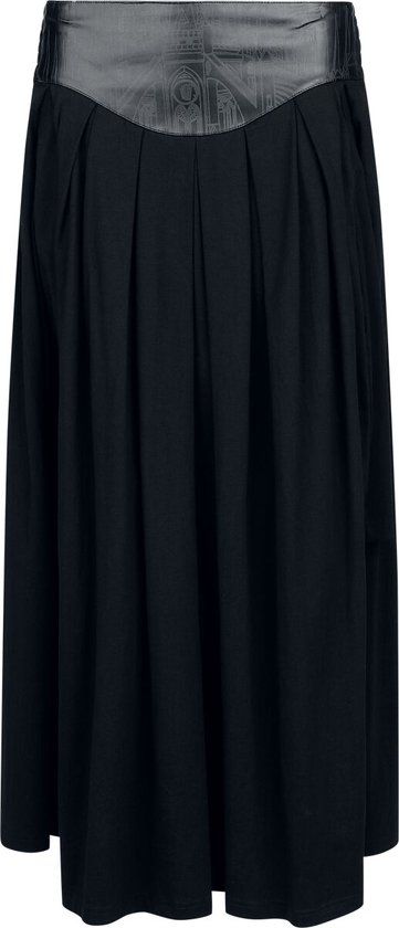 Vixxsin Cathedral Maxi Skirt Dames Maxirok - zwart - XXL