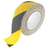 SeKi Antislip plakband, zwart/geel, 50 mm x 10 meter