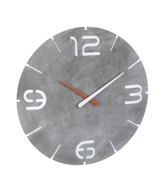 TFA Dostmann 60.3536.15 Wandklok - 35cm - Zwart/Grijs