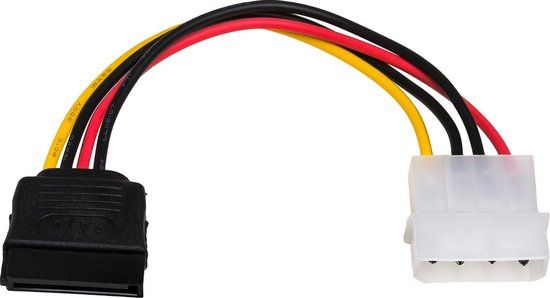 Akyga AK-CA-17 Molex Naar Sata Adapterkabel