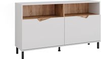 Vicco Marelle Sideboard – 140 x 81.3 cm met 2 deuren Wit/Kunstnijverheid