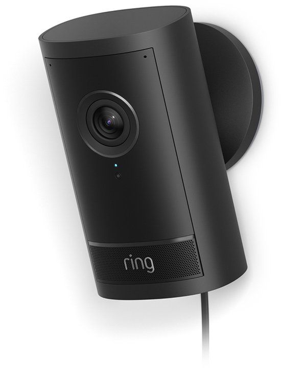 Ring Buitencamera Pro met stekkeradapter (nieuwste generatie) - Zwart - 4K video
