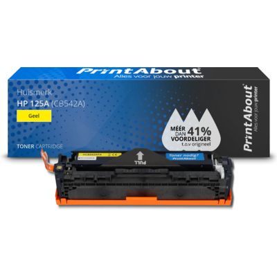 PrintAbout HP 125A (CB542A) Compatible Toner - Yellow