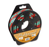 Multicord Pdpca13 touw polypropyleen/polyester/polyamide, gevlochten, meerkleurig, Ø 10 mm/10 m