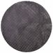 vidaXL Vloerkleed Rond SIROLO Antraciet Polyester Ø 120 cm