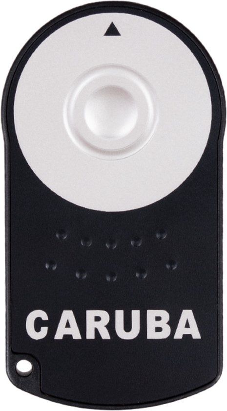 Caruba CRC-6 - Camera Remote Control - Black/White - Compatible with Canon RC-6
