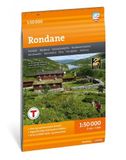 Rondane Calazo Wandelkaart Turkart Rondane | Noorwegen