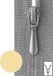 Opti Prym Ritssluiting Kunststof 4mm Licht Geel 50 cm