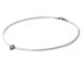 Monomania Dameshanger roestvrij staal diamant (0,05 ct) wit briljant geslepen - 50435