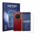 Savvies - Screenprotector voor Honor Magic V6 (Voor+Camera) - Folie Beschermfolie transparant 6 Stuks