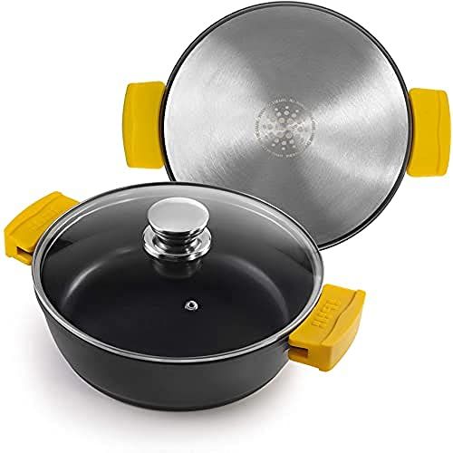 Ibili Evolution Braad-/stoofpan rond met deksel 30 cm - 8411922434743