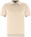 OLYMP Gebreide Polo Katoen met Lyocell - Korte Mouw - Beige - Maat XL