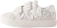 Next - Meisjes - Vlindersneakers met klittenband - Zilver