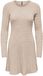 ONLY Gebreide jurk 'ONLIbi' beige