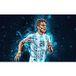 Papier peint panoramique Football - Joueur de foot - 325 cm x 203 cm
