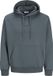 JACK&JONES Heren JJKENJI Sweat Hood Stormy Weather Katoen/Polyester Loose Fit Maat S