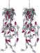 Decoris Lavendel Bloemen slinger - 2x stuks - Licht paars - kunstplanten - 80 cm