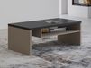 Table basse CROSSAIR 120 cm taupe