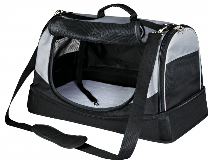 TRIXIE 28940 Draagtas - Zwart/Grijs - 30 x 30 x 50 cm