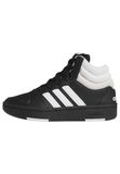 adidas Hoops Mid Classic Schoenen, uniseks kinderen, Core Black/Ftwr White/Orbit Grey, 35.5 EU