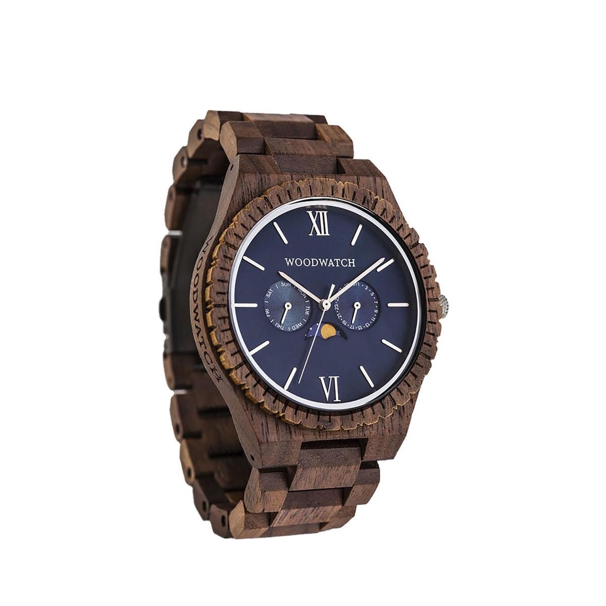 WoodWatch De officiÃ«le Neptune Houten horloge heren