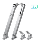 Anker SOLIX Zonnepaneel Wandbevestiging (voor 4 panelen)