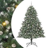 vidaXL - Kunstkerstboom - Groen - 210 cm