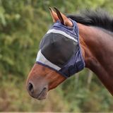 Shires Vliegenmasker uitsparing voor de oren-Cob-Navy