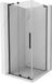 Mexen Velar L cabine de douche porte coulissante 100 x 100 cm, transparent, noir