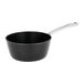 Sitram 713160 Kookpan van gesmeed aluminium, Ø 20 cm, hoogte 8,5 cm, voor alle warmtebronnen, inclusief inductie, ergonomische handgreep van roestvrij staal, klinknagel, zwarte antiaanbaklaag, zonder