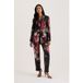 Ted Baker Okuni Blazer Imprimé Noir Taille : 36