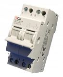 Modulaire netwerkaggregatschakelaar 1-0-2 2P 63A, 400V AC 50Hz