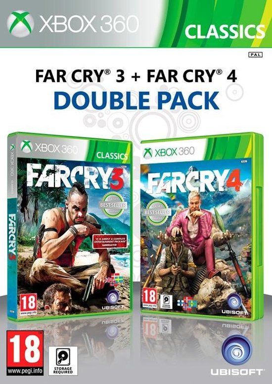 Far Cry 3 + Far Cry 4 - Xbox 360 - Double Pack
