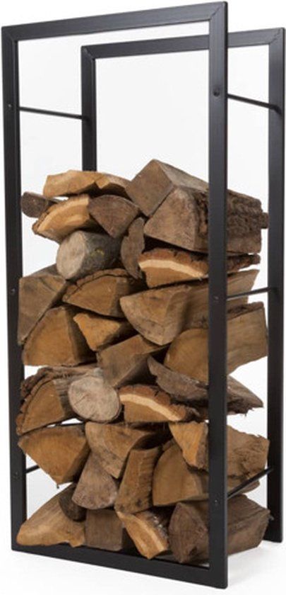 Perel Houtrek - Zwart - 100 x 45 x 30 cm