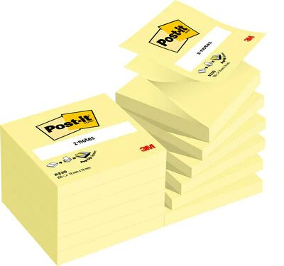 Post-it Z-notes - Geel - 76 x 76 mm - 100 vel