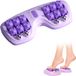 Rouleau de massage des pieds, 29 x 15 cm, double masseur pour points de pression, outil de réflexologie pour fasciite plantaire