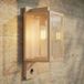 Lucande - Wandlampen buiten - 1licht - Aluminium, glas - H: 38 cm - E27 - beige