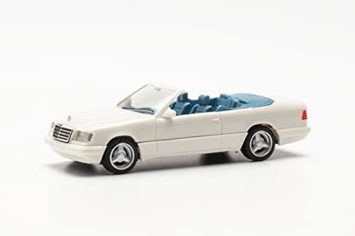 Herpa - Mercedes-Benz 320 CE Cabrio met Brabus-Monoblock IV velgen, wit, 420990, Multicolor