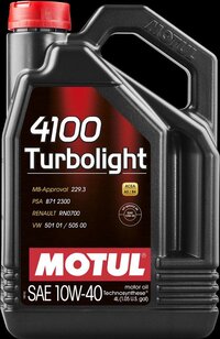 Motul 10W40 4100 Turbolight 4L