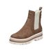 Rieker Y6260 Chelsea-laarzen voor dames, Bruin, 41 EU
