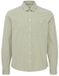 Casual Friday Freddi gestreept katoenen overhemd met lange mouwen voor heren - Groen/Wit, Maat M